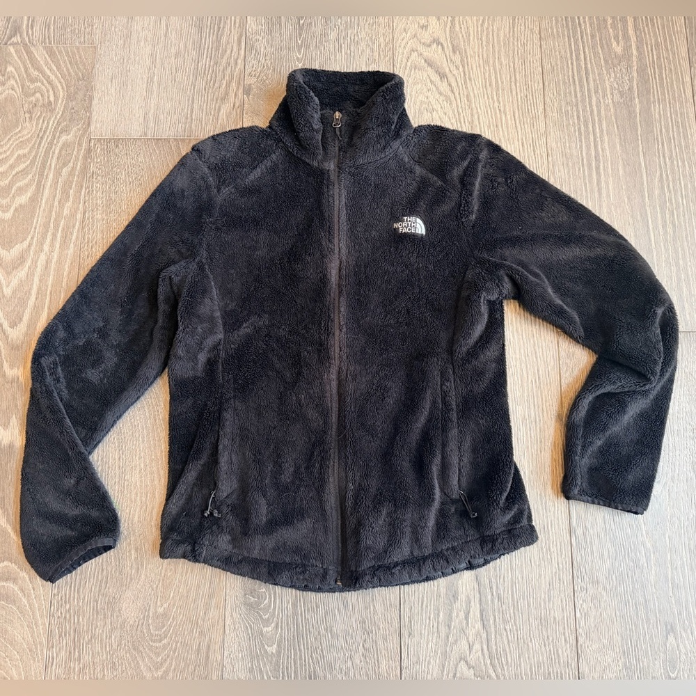 North Face Osito Jacket in High Pile Fleece in Black Size Small
